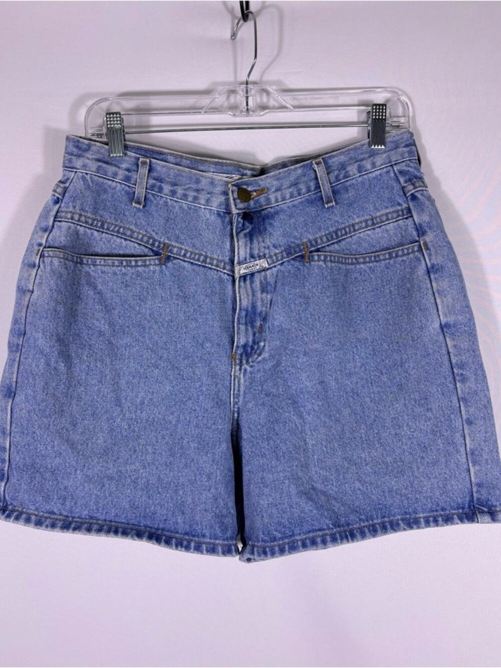 Vintage Marithé + François Girbaud Stone Washed Denim Shorts Jeans Sz 13/14 0271